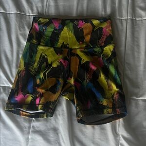 Lululemon align high rise multi color shorts in size 6